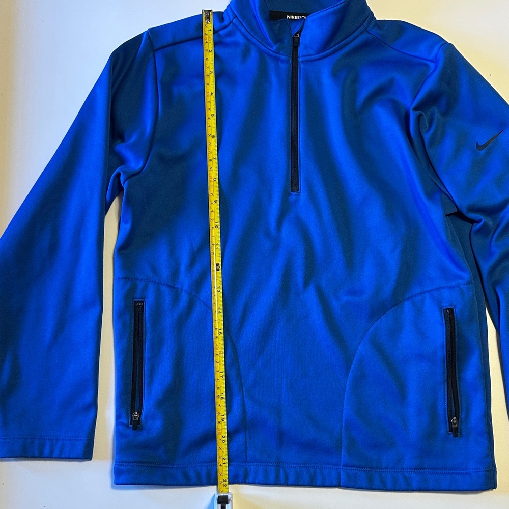 Nike Golf Kids Royal Blue Pullover Jacket - Picture 7 of 10